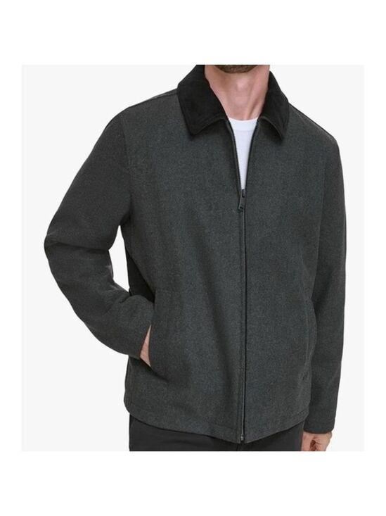 Dockers Other - Men's Dockers Wool Blend Short Cord Collar Jacket - S